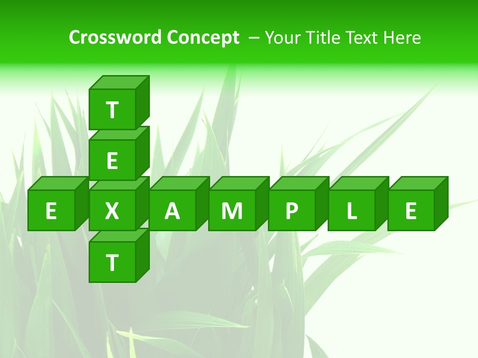 Prairie Golf Feuilles PowerPoint Template