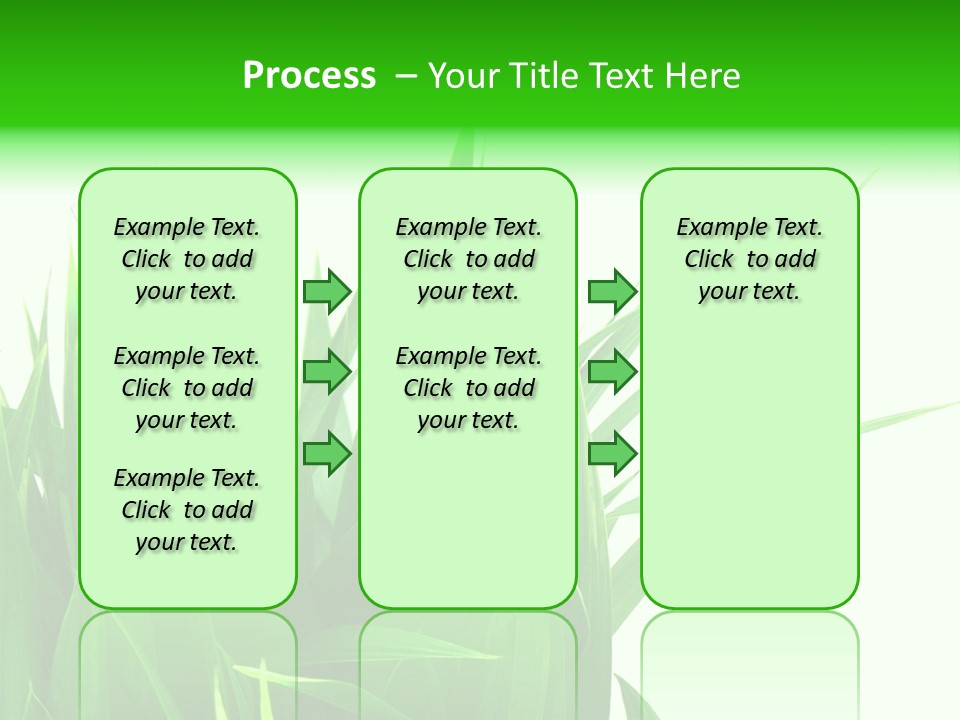Prairie Golf Feuilles PowerPoint Template