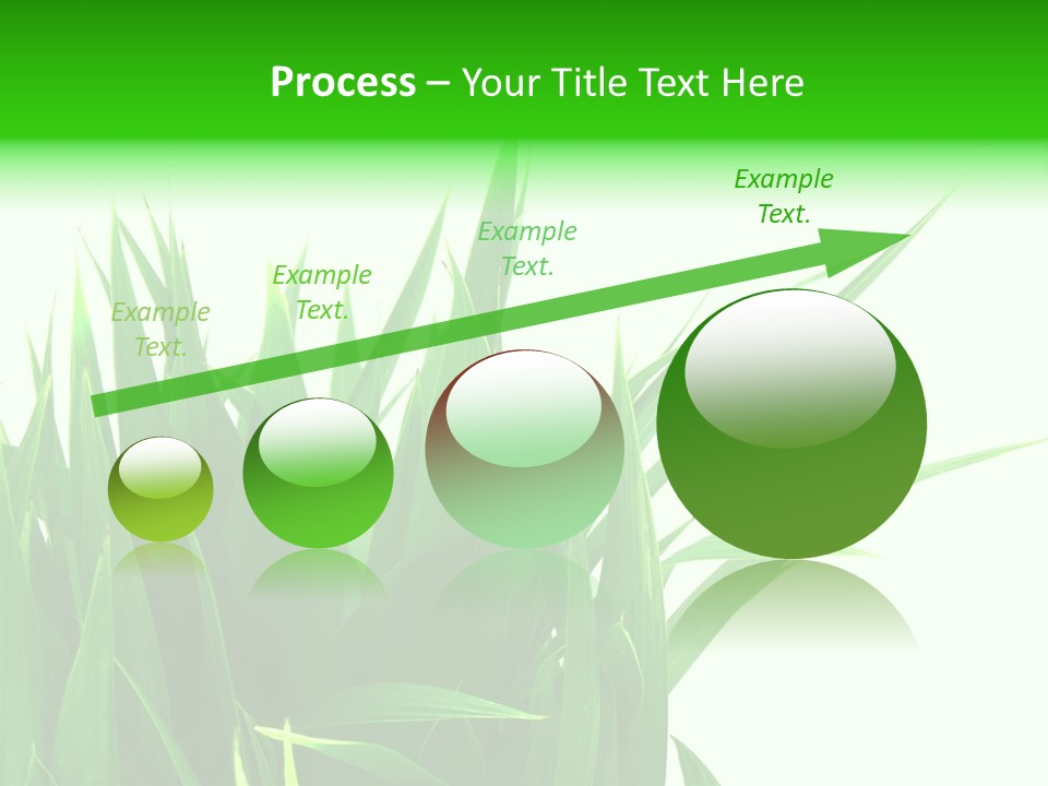 Prairie Golf Feuilles PowerPoint Template