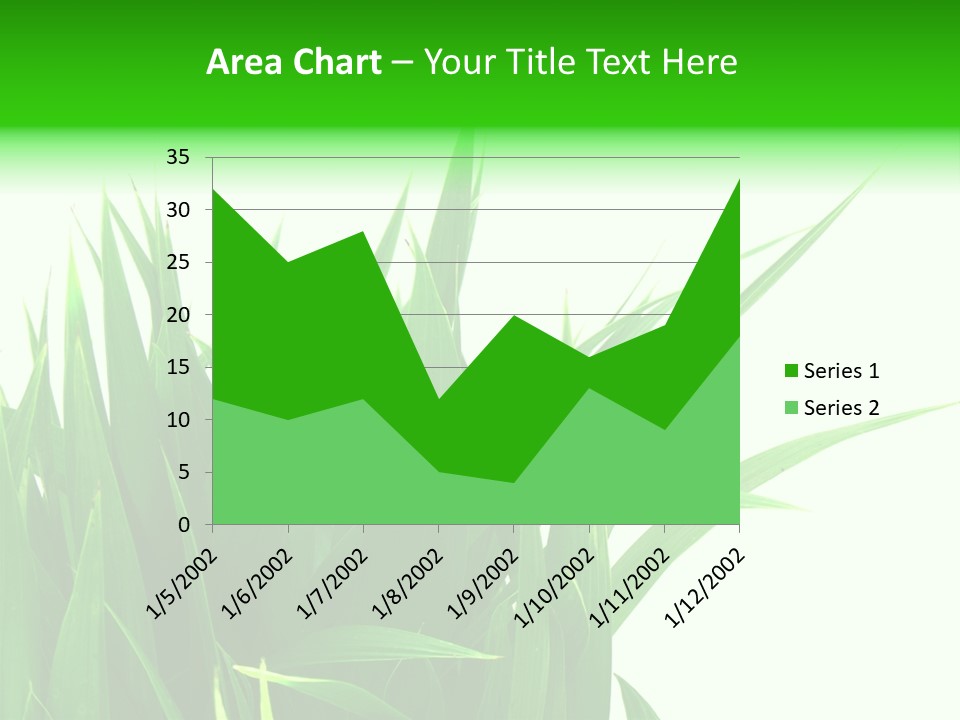 Prairie Golf Feuilles PowerPoint Template
