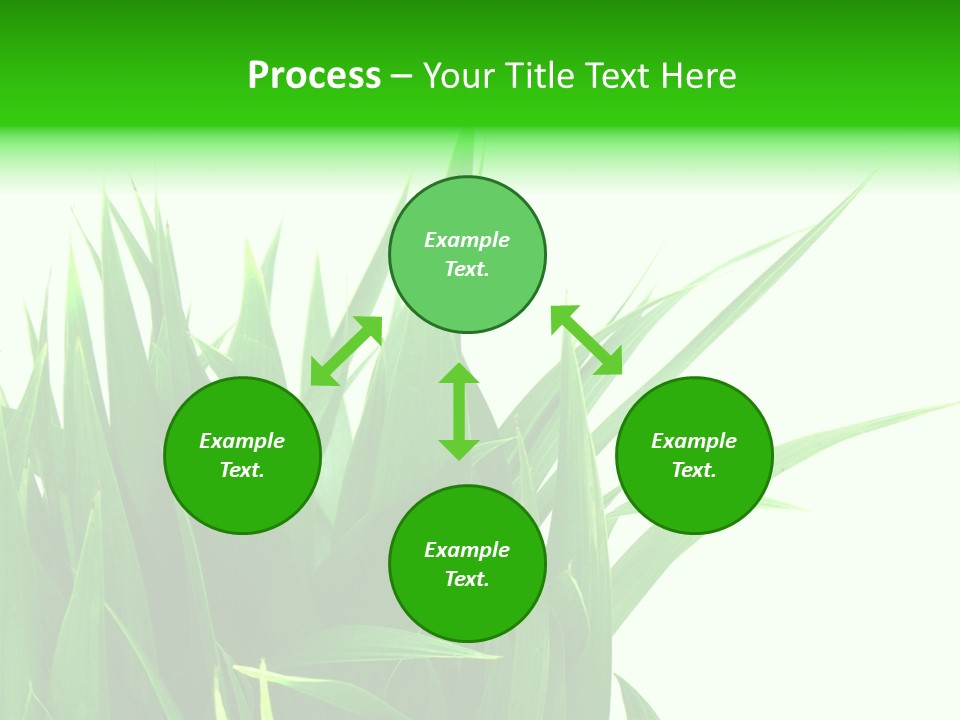 Prairie Golf Feuilles PowerPoint Template