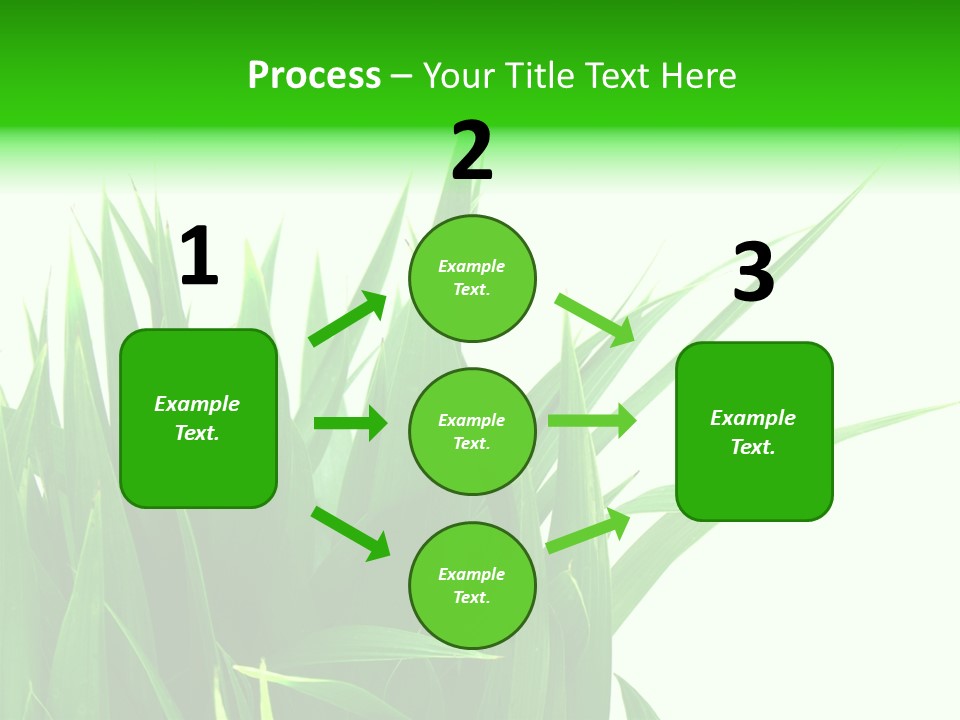 Prairie Golf Feuilles PowerPoint Template