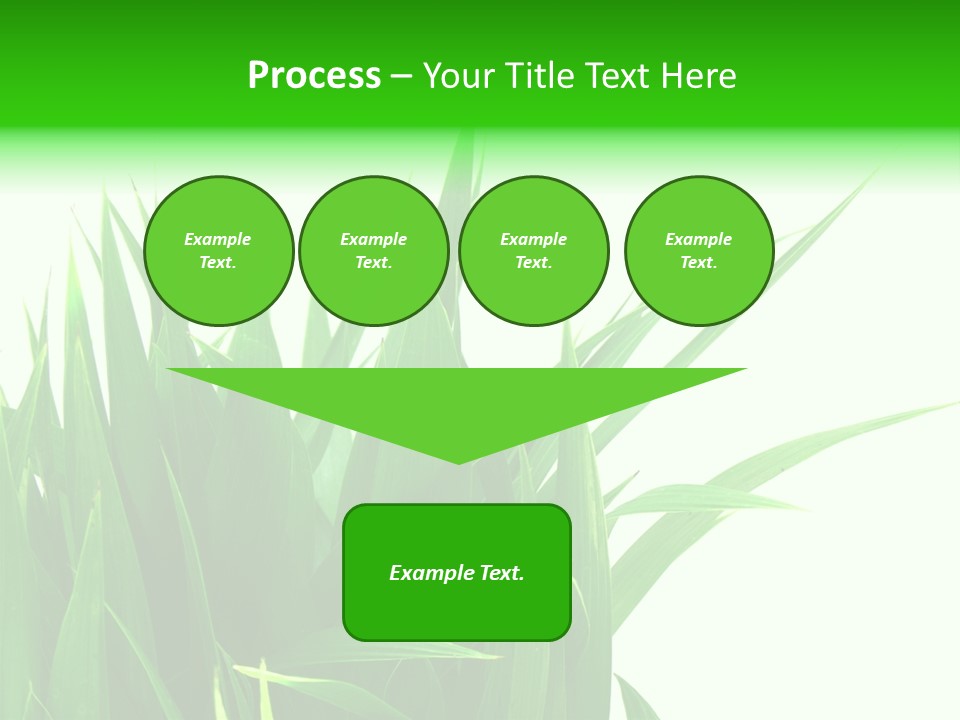 Prairie Golf Feuilles PowerPoint Template