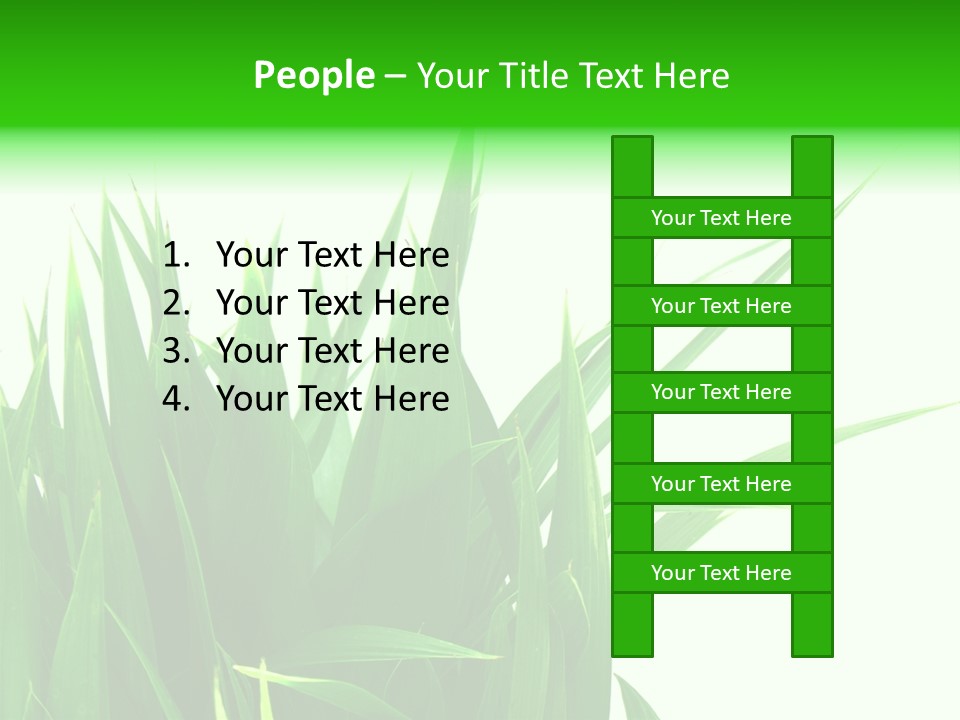 Prairie Golf Feuilles PowerPoint Template