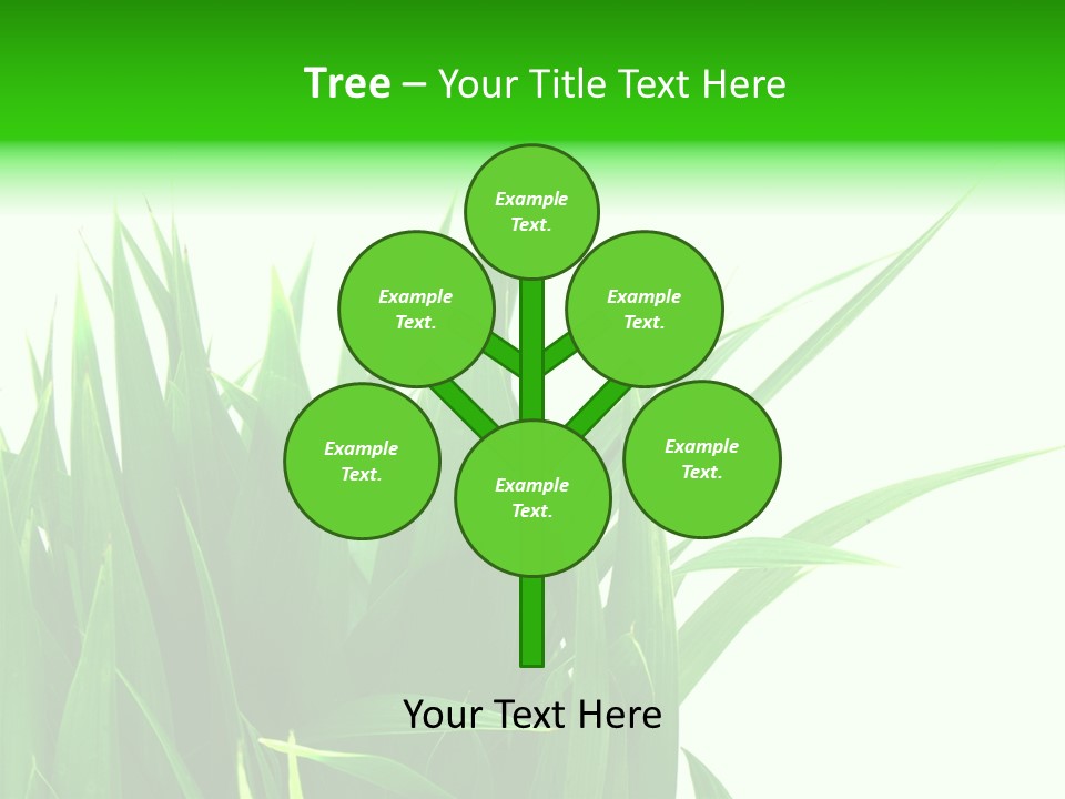 Prairie Golf Feuilles PowerPoint Template