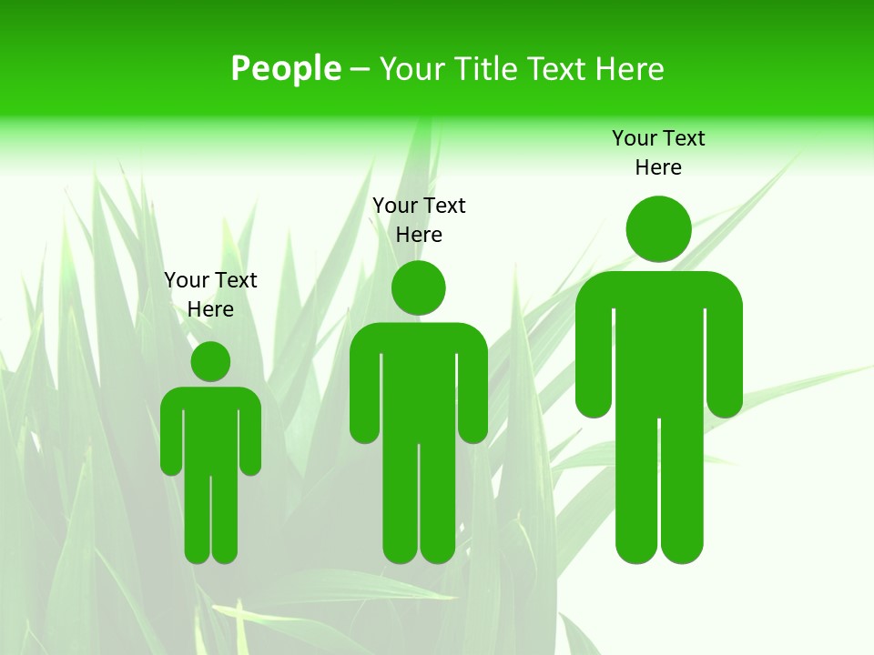 Prairie Golf Feuilles PowerPoint Template