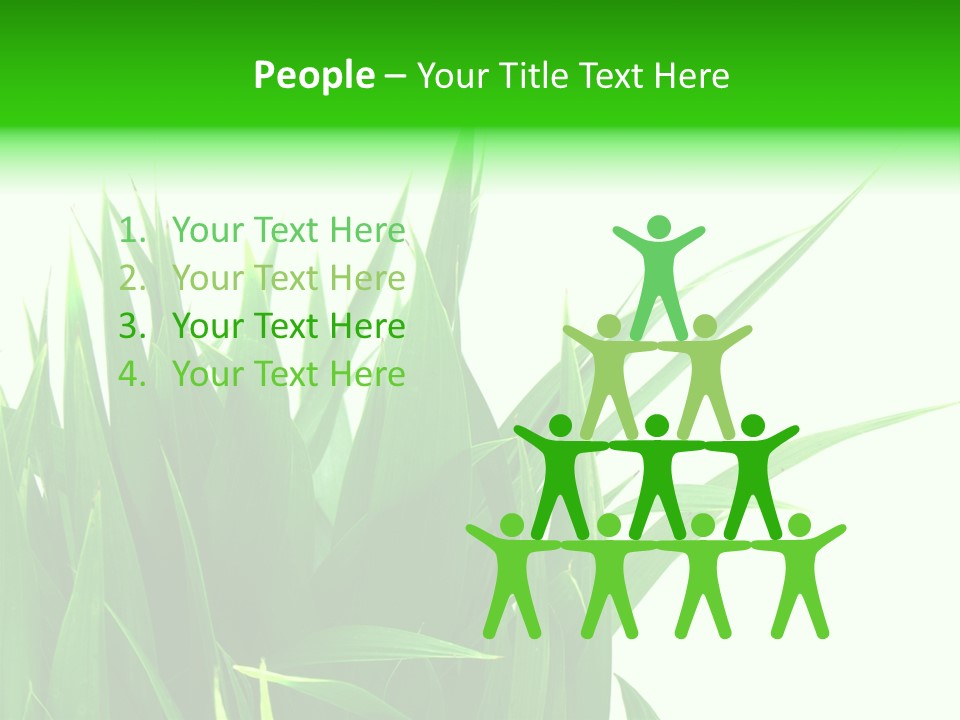 Prairie Golf Feuilles PowerPoint Template