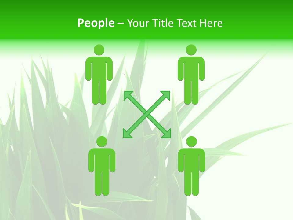 Prairie Golf Feuilles PowerPoint Template