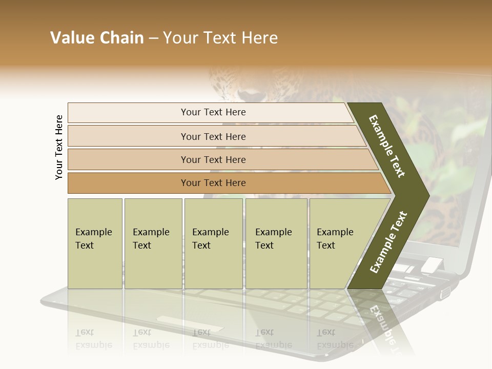 Cat Button Isolated PowerPoint Template