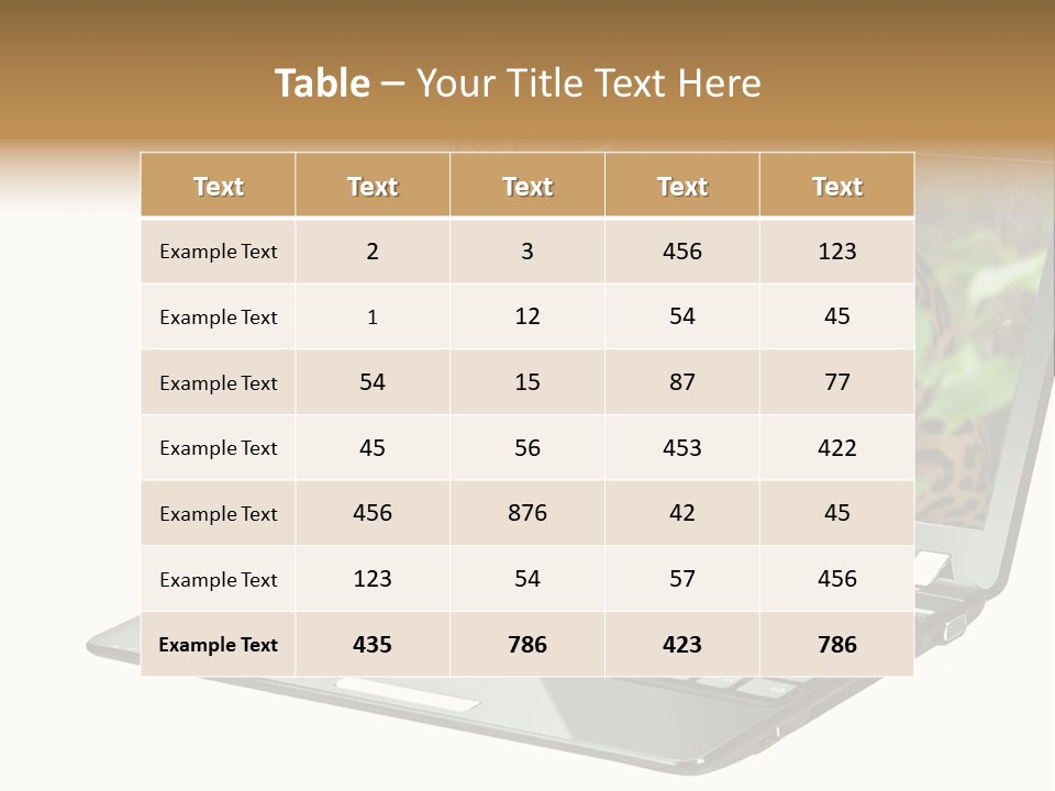 Cat Button Isolated PowerPoint Template