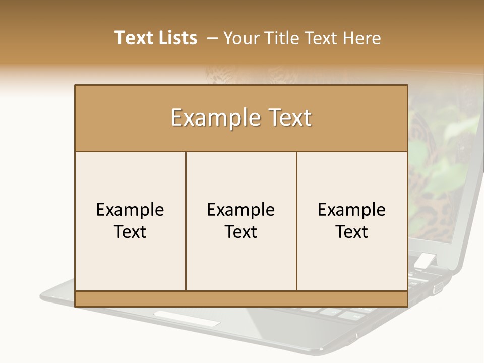 Cat Button Isolated PowerPoint Template