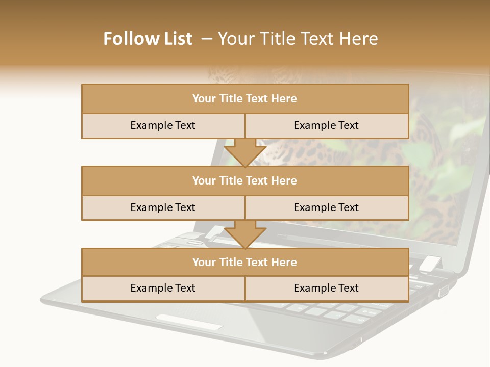 Cat Button Isolated PowerPoint Template