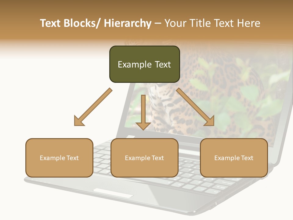 Cat Button Isolated PowerPoint Template