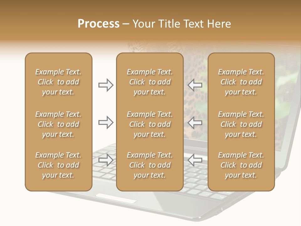 Cat Button Isolated PowerPoint Template