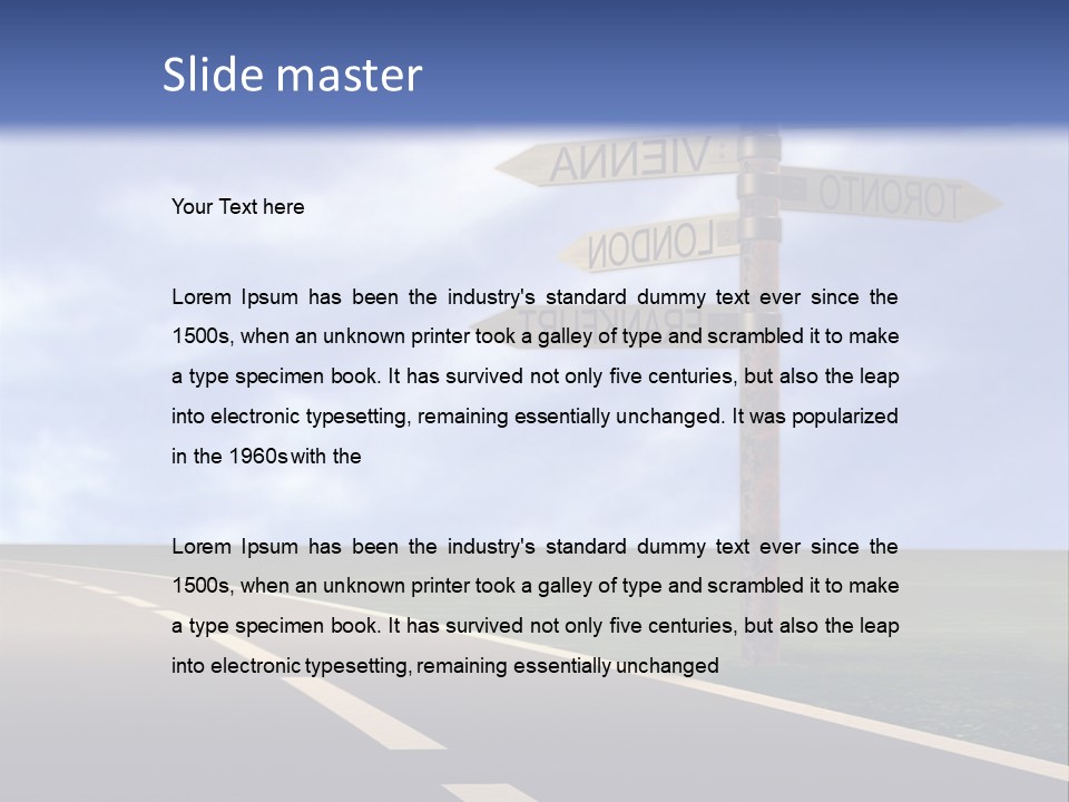 City Arrays Treavel PowerPoint Template