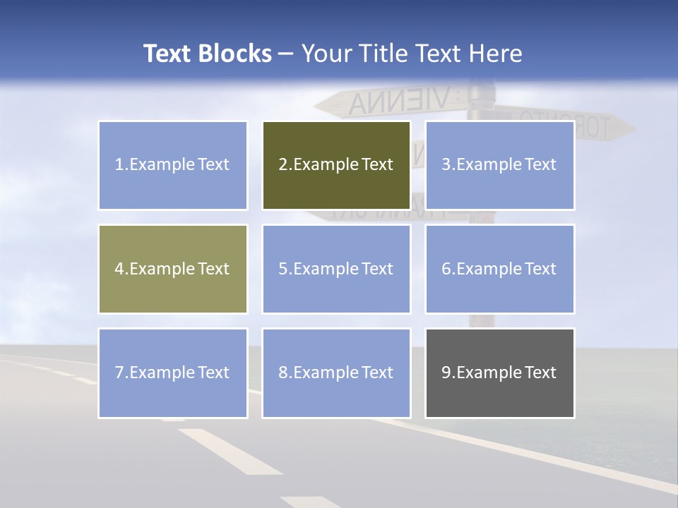City Arrays Treavel PowerPoint Template
