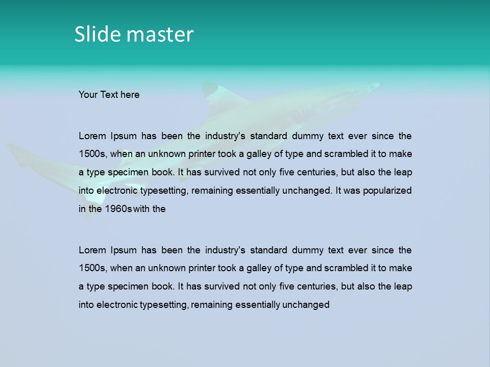 Verano Tiempo Libre Bora Bora PowerPoint Template