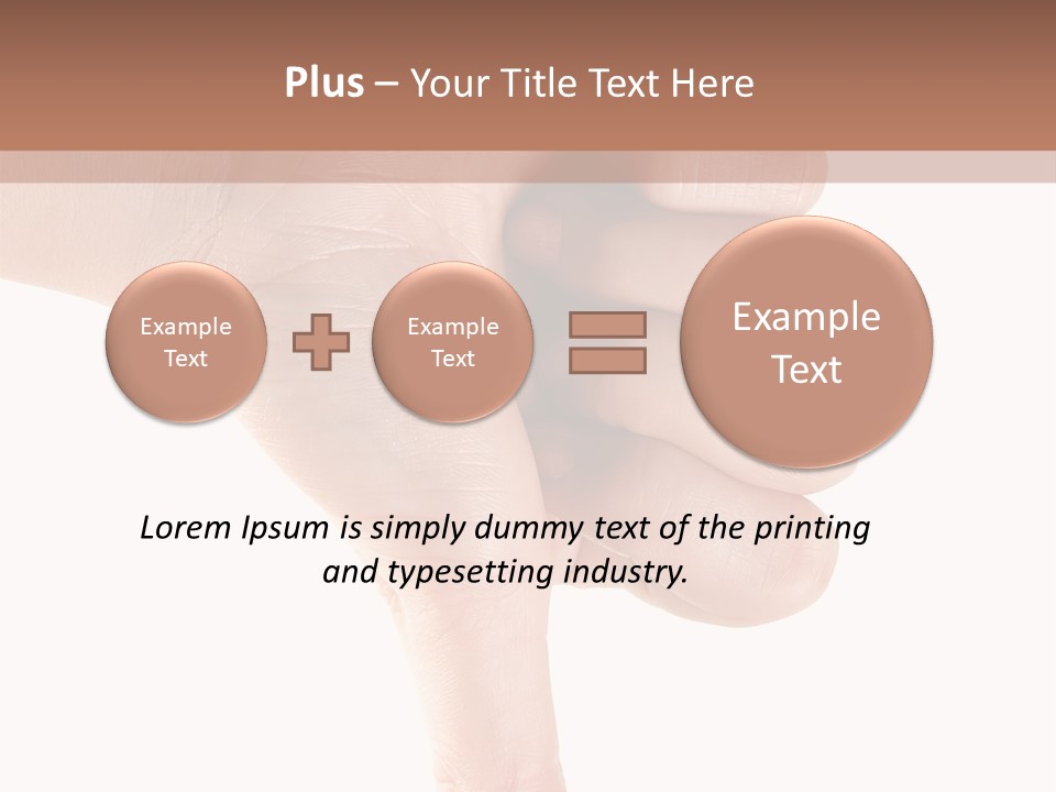 Disapproval Spirit Sattire PowerPoint Template