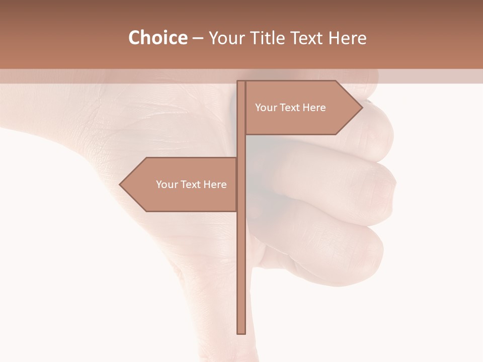 Disapproval Spirit Sattire PowerPoint Template