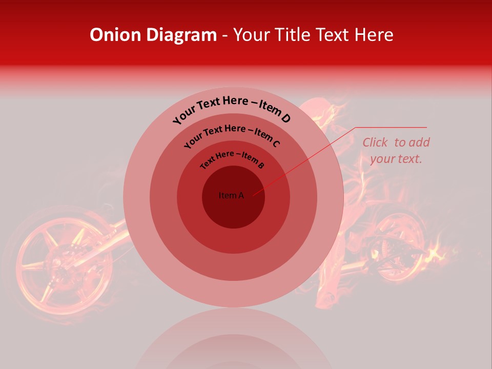 Flame Bonfire Explosion PowerPoint Template