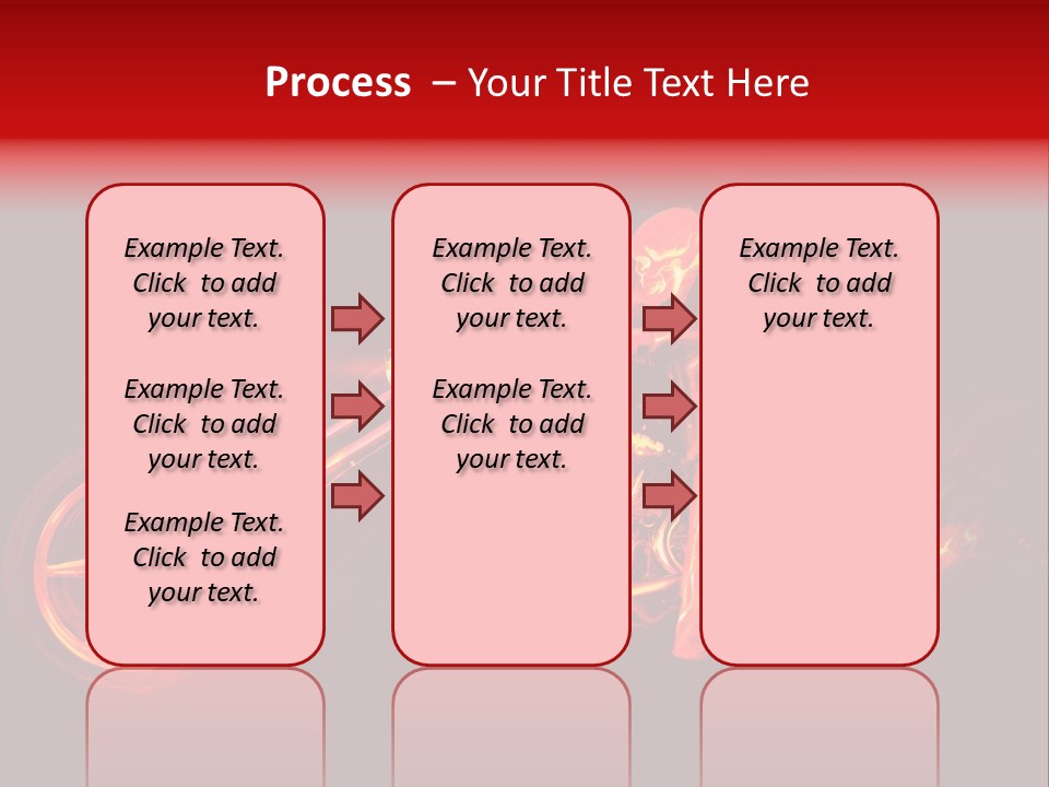 Flame Bonfire Explosion PowerPoint Template