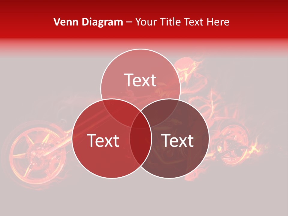 Flame Bonfire Explosion PowerPoint Template