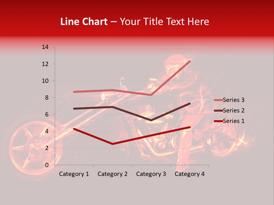 Flame Bonfire Explosion PowerPoint Template
