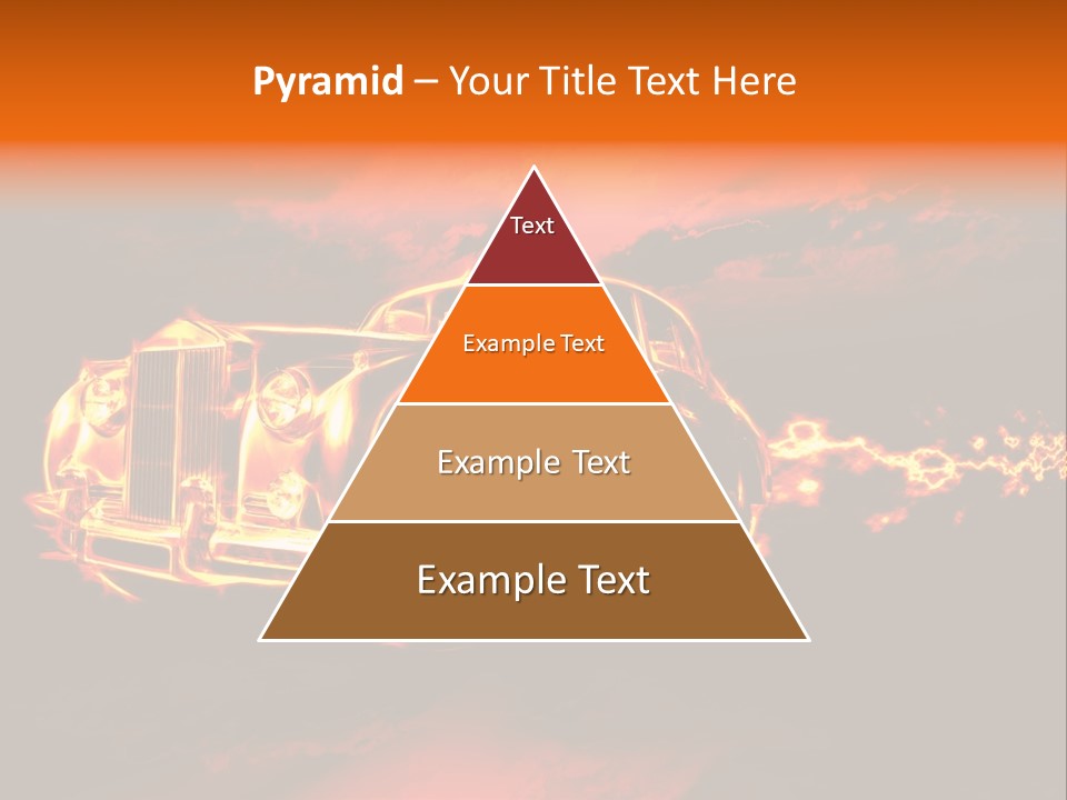 Illustration Concept Speedway PowerPoint Template