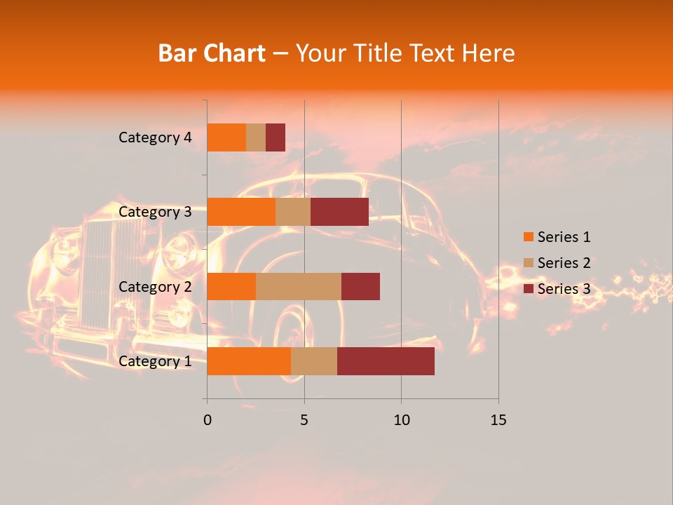 Illustration Concept Speedway PowerPoint Template