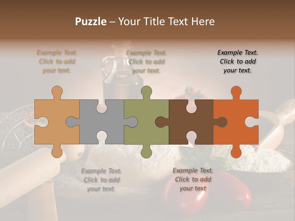 Pizza Italian Pin PowerPoint Template