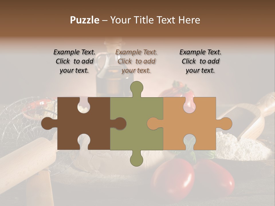 Pizza Italian Pin PowerPoint Template