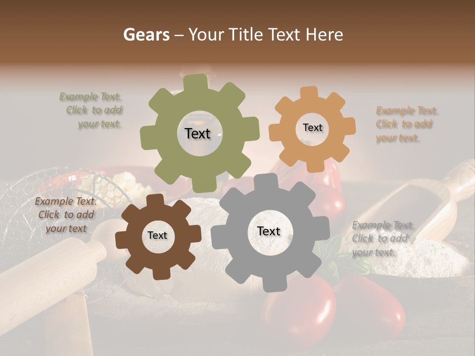 Pizza Italian Pin PowerPoint Template