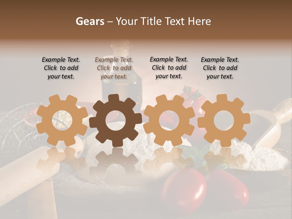 Pizza Italian Pin PowerPoint Template