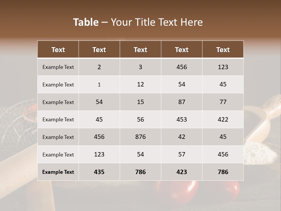 Pizza Italian Pin PowerPoint Template