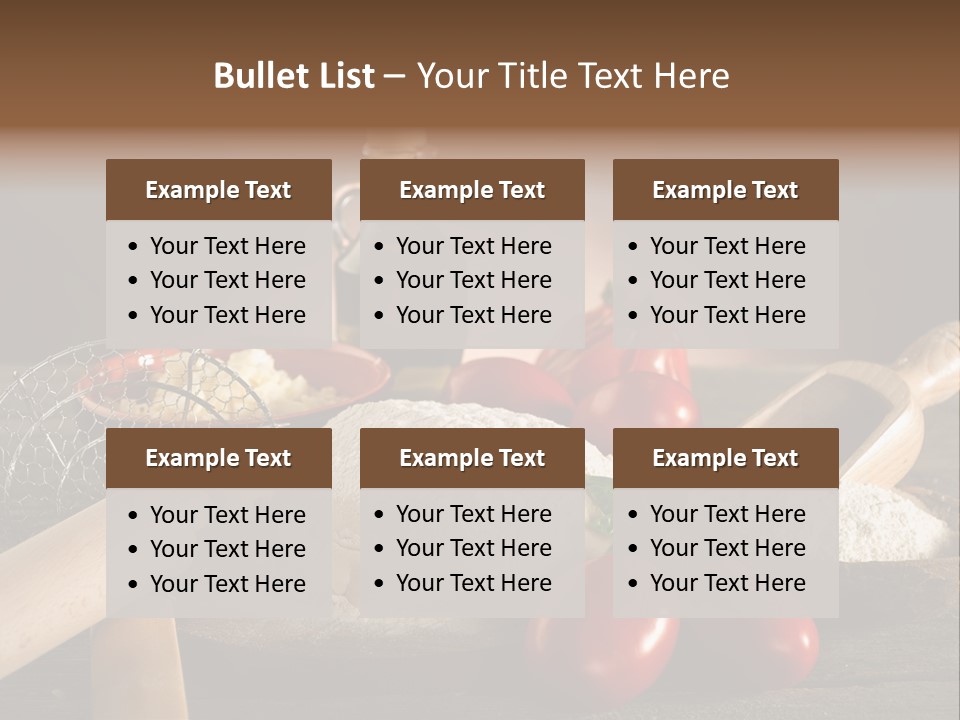 Pizza Italian Pin PowerPoint Template