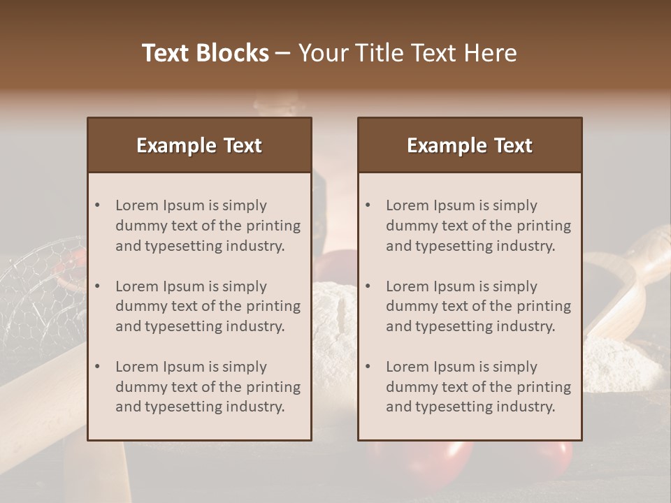 Pizza Italian Pin PowerPoint Template