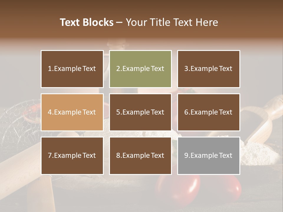 Pizza Italian Pin PowerPoint Template