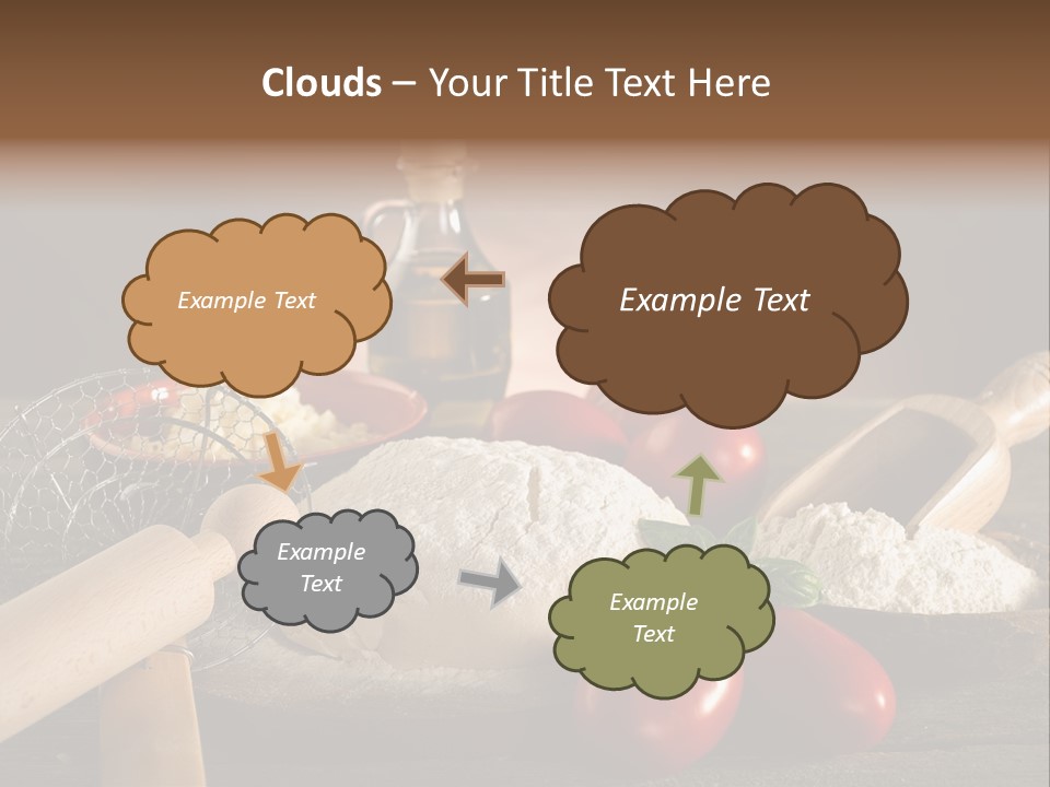 Pizza Italian Pin PowerPoint Template