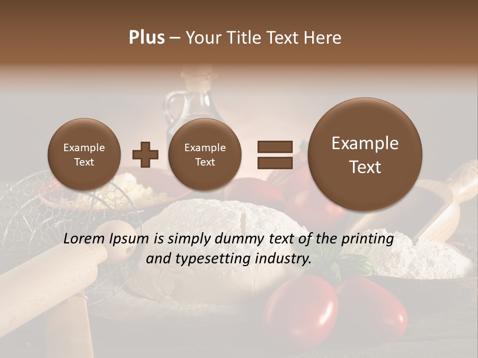 Pizza Italian Pin PowerPoint Template