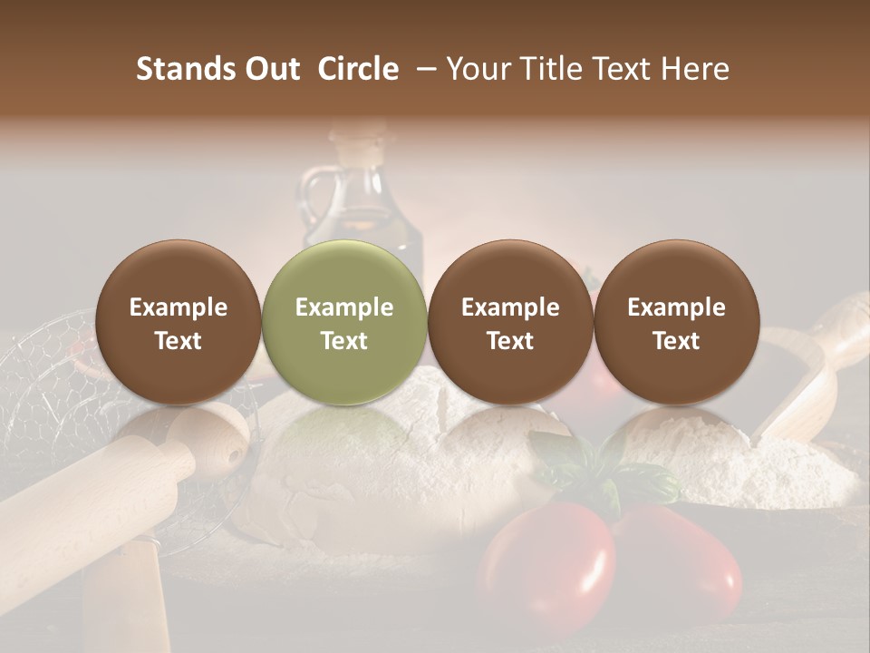 Pizza Italian Pin PowerPoint Template