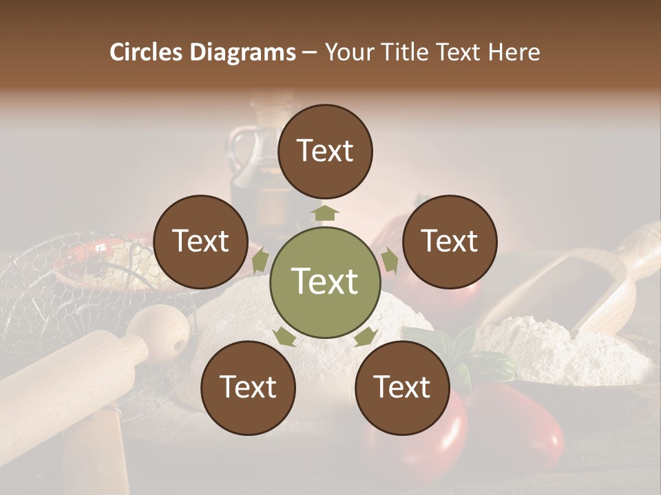 Pizza Italian Pin PowerPoint Template