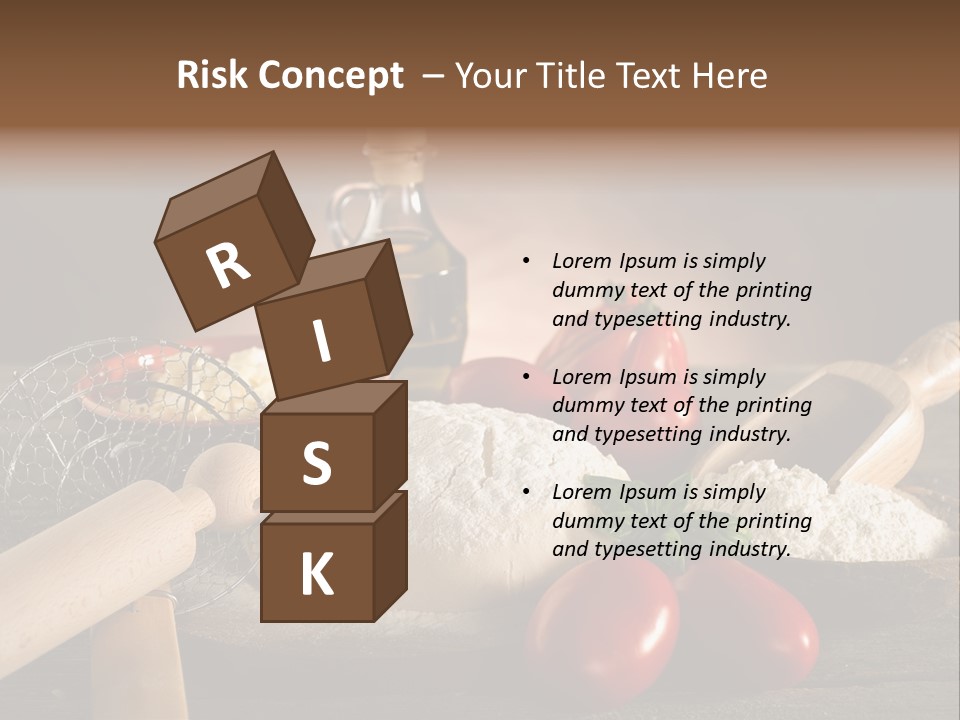 Pizza Italian Pin PowerPoint Template