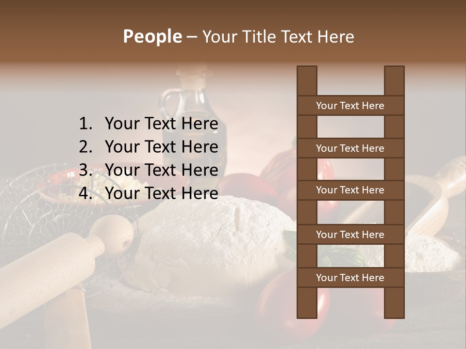 Pizza Italian Pin PowerPoint Template