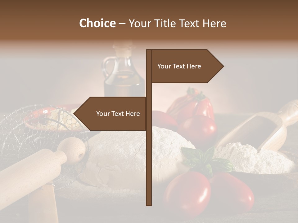 Pizza Italian Pin PowerPoint Template