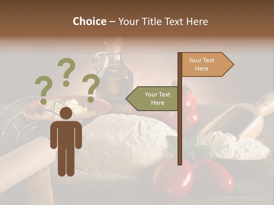 Pizza Italian Pin PowerPoint Template