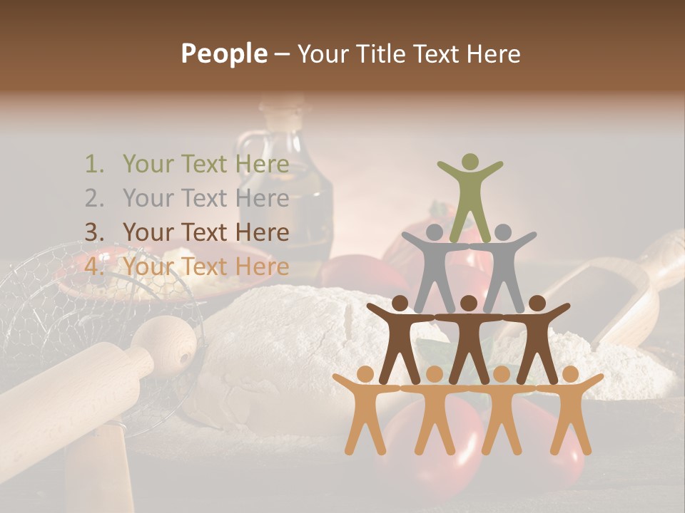 Pizza Italian Pin PowerPoint Template