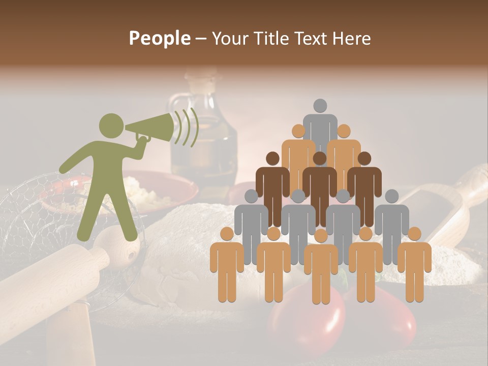 Pizza Italian Pin PowerPoint Template