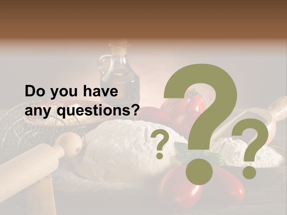 Pizza Italian Pin PowerPoint Template