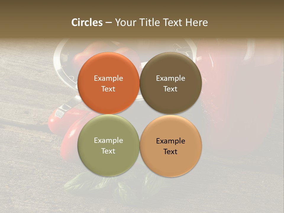 Garden Food Summer PowerPoint Template