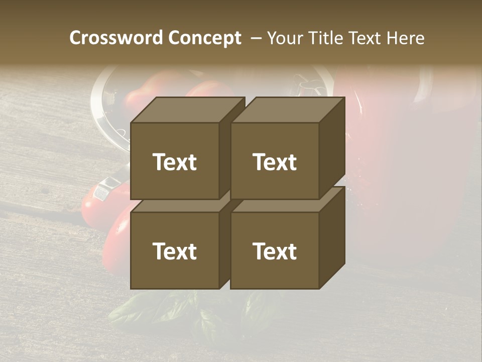 Garden Food Summer PowerPoint Template